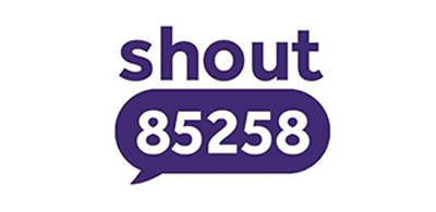 Logo for Shout 85258 mental health text support service